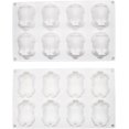 thumbnail image 4 of Silicone Mold for Baking Cakes,Soap Molds,Flower Shape Silicone Molds for Homemade French Dessert Mold for Pastry Chocolate,Jelly Chocolate Mold ＆ Ice Cube Tray (I_ Hamster), 4 of 6
