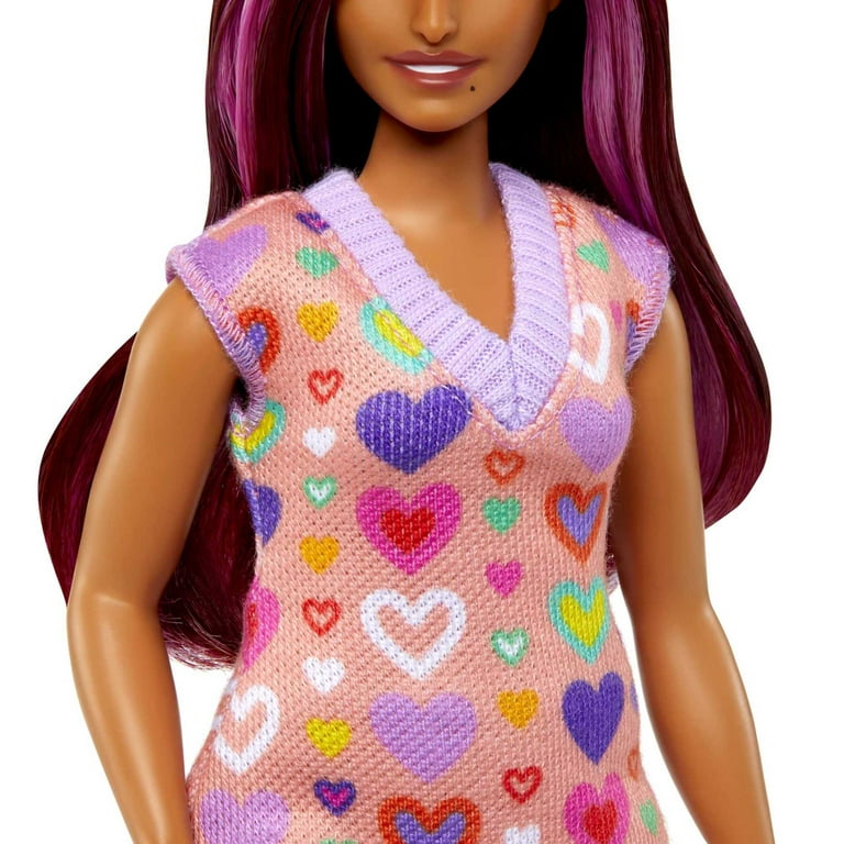 Barbie Fashionistas Doll #207 with Pink-Streaked Hair and