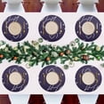 thumbnail image 7 of Cosmic Journey 6-Piece 15.4in Durable PVC Plate Mats, Heat-Resistant for Parties and Dining, 7 of 7