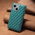 thumbnail image 5 of Wallet Case Compatible with iPhone 14, Premium PU Leather Zipper Flip Folio Wallet with Wrist Strap Kickstand Card Slots Shockproof Protective Case Cover for iPhone 14 - Green, 5 of 9