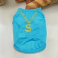 thumbnail image 3 of Frogued Pet Vest Soft Comfortable Sleeveless Small Dog T-shirt for Summer (Green,L), 3 of 13