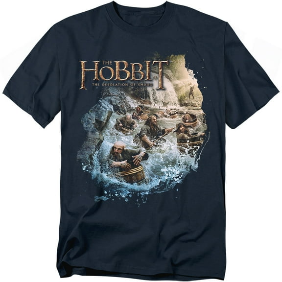 Hobbit T-Shirt Barreling Down Unisex Graphic Tee For Men & Women