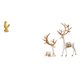 thumbnail image 1 of Figura De Reno, Gallo Y Pollo Europeo, Decoración Feng Shui, Decoración Del Hogar, Artesanía Coleccionable, Escultura Para Amantes De Los Ciervos, Para Cumpleaños, Aniversarios,, 1 of 8