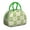 Green-43, variant on Green Frog and Floral Lunch Bag – Cute Forest Creature with Botanical Elements and Fun Print