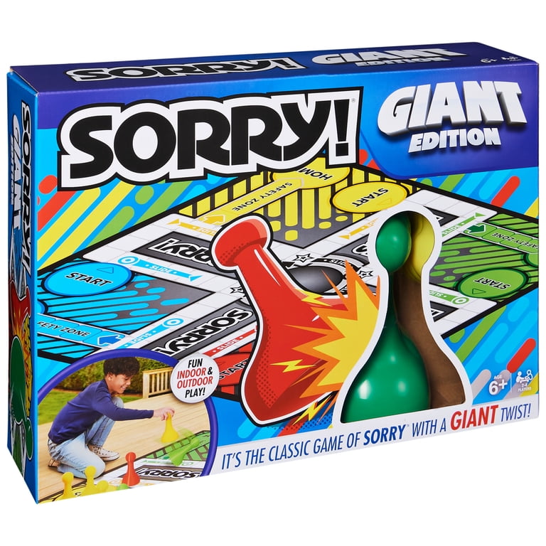 Spin Master Sorry Giant Edition Outdoor Board Game photo 8