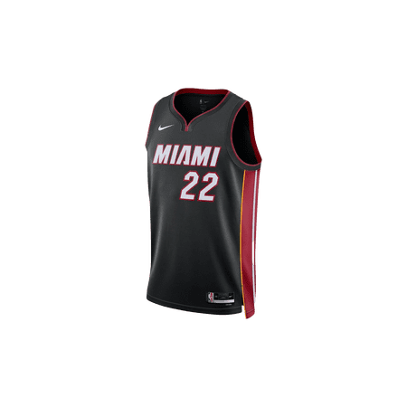 NIKE MENS NBA MIAMI HEAT ICON EDITION 22/23 SWINGMAN JERSEY "22 BUTLER" "Black" DN2011 010 DN2011 010 from Stadium Goods