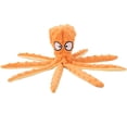 thumbnail image 1 of Juguete de peluche de concha de pulpo para mascotas, juguete educativo para perros, juguete de sondeo resistente a mordeduras, suministros para perros y gatos de pulpo, naranja, 1 of 4
