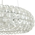 thumbnail image 3 of Modway Halo 3-Light Glass & Steel Chandelier in Chrome Finish, 3 of 4