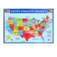 thumbnail image 1 of HEATSHAKING High Definition Usa Map for Wall Featuring Detailed Labels and Artistic Design, 1 of 6