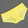 thumbnail image 6 of Fewfanhot Men's Triangle Panties Ultra-thin Underwear, Ice Silk U Bulge Pouch Male Breathable Comfy Underpants, 6 of 6