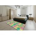 thumbnail image 4 of Ahgly Company Indoor Rectangle Patterned Copper Red Pink Novelty Area Rugs, 2' x 5', 4 of 6