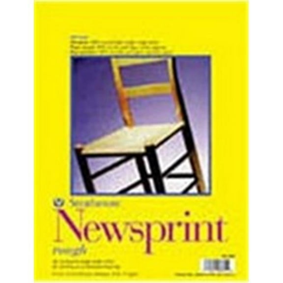 Strathmore 307-809 Newsprint Pads- 9 X 12 In.- 50 Sheet