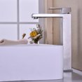 thumbnail image 3 of Brushed Nickel Single Handle Bathroom Sink Vanity Faucet, Basin Mixer Tap, 3 of 8