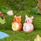 thumbnail image 4 of Gwong Decoración hogareña Micro Paisaje Miniatura Animal Bordes lisos Resina Diy Dollhouse Animal Figurine para el hogar Gwong 21084629, 4 of 6