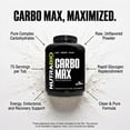 thumbnail image 3 of NutraBio CarboMax Maltodextrin Powder - Carbohydrate Powder for Sustained Energy - Calorie Rich for Muscle and Weight Gain - Unflavored - 5 Pounds, 75 Servings, 3 of 10