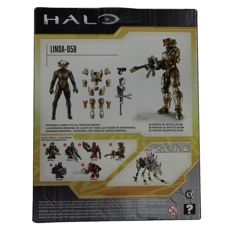 Mattel Halo Spartan Linda-058 (6-inch) Action Figure with