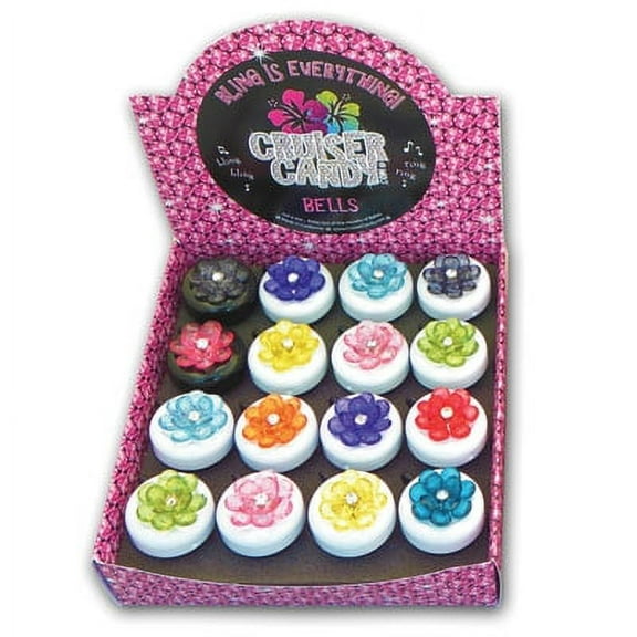 Cruiser Candy Bling Bells Flower Assorted Lever Super-Cute High Quality Bells