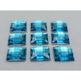 thumbnail image 4 of U8MO 100 Blue Acrylic Flatback Faceted Square Rhinestone Gems 12X12mm No Hole, 4 of 7