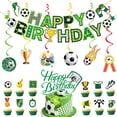 thumbnail image 1 of Kit de decoración para fiestas con temática de fútbol, cumpleaños, 20 unidades, 1 of 2