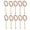 Light Brown, variant on 10pcs Wooden Rosary Jesus Imprint Catholic Unisex Style Natural Wooden Bead Cross Rosary Necklace Jewelry for Men Women Beige (16.5 inches / 41.9 cm)