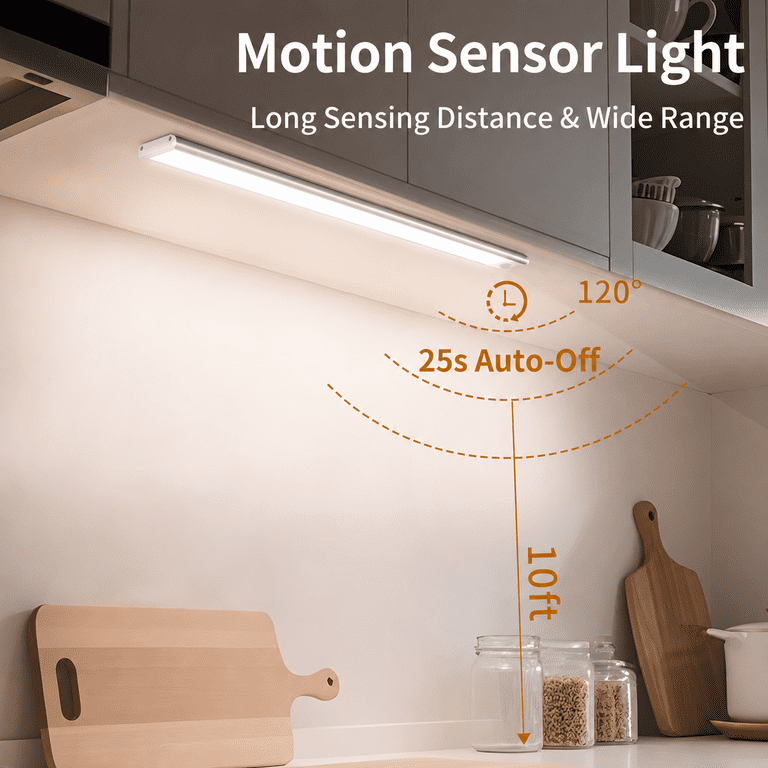 COSJM Under Cabinet Motion Sensor Light 2-Pack photo 4
