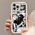 thumbnail image 3 of Toji Jujutsu Kaisen Anime para Apple iPhone 15 14 13 12 11 Mini XS XR X 8 7 Pro Max Plus Pro, escalera de ojo suave a prueba de golpes, 3 of 5