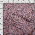 thumbnail image 3 of oneOone Velvet Pink Fabric Abstract Floral Sewing Fabric By The Yard Printed Diy Clothing Sewing Supplies 58 Inch Wide-1ra, 3 of 5