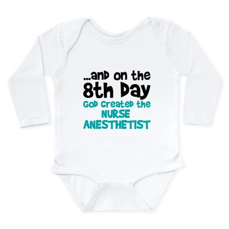 

CafePress - Nurse Anesthetist Crea - Long Sleeve Infant Bodysuit