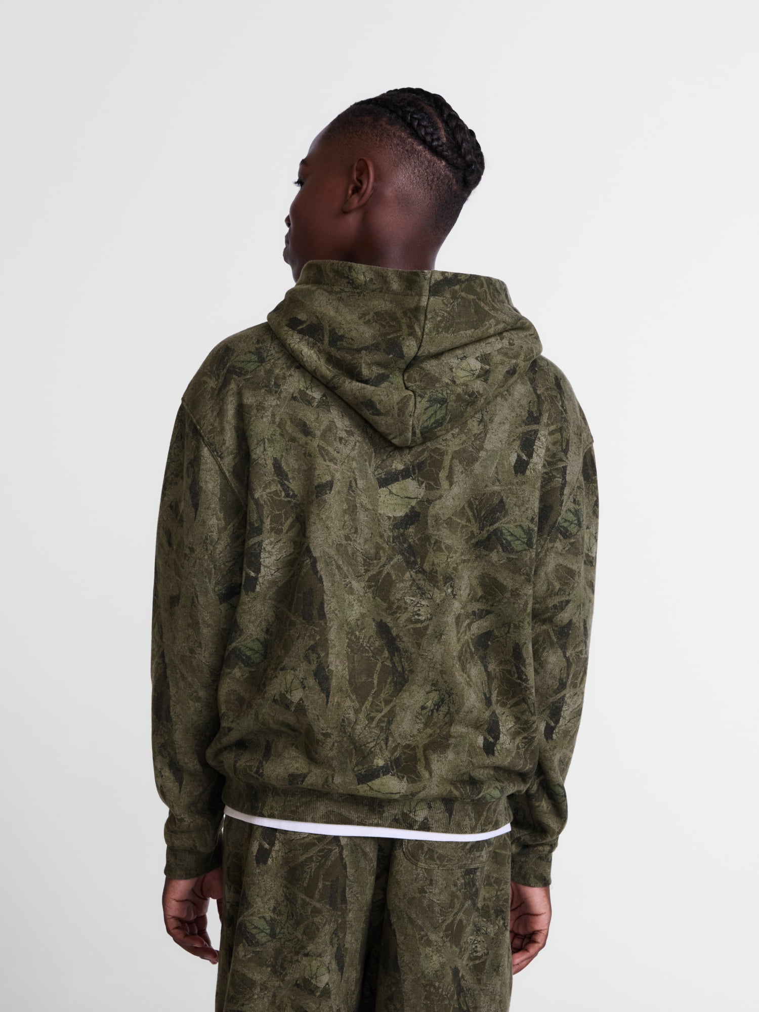 Weekend Academy Boys Garment Washed Fleece Hoodie, Sizes 4-18