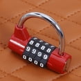thumbnail image 3 of Candado de combinación de grillete ancho de seguridad con contraseña de 4 dígitos Nuevo Sywqhk Para Estrenar, 3 of 9