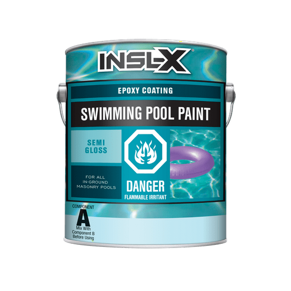 INSL-X Epoxy Swimming Pool Paint - IG Semi-Gloss Finish 2 Gal Kit