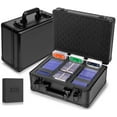 thumbnail image 1 of MIXPOET Graded Card Storage Box, Top Loaders Storage Case, Sports Trading Card Box, Cards Slab Case PSA MTG CSG BGS SGC Magnetic Holder, Waterproof C, 1 of 7