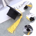 thumbnail image 4 of EeaseCA 10pcs Mini Graduation Cap Bottle Toppers Doctoral Hats Wine Bottle Caps, 4 of 7