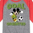 thumbnail image 3 of Disney - Soccer Goal - Toddler & Youth Raglan Graphic T-Shirt, 3 of 6