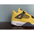 thumbnail image 4 of Ni - ke Ni - ke Air Jordan 4 Retro "Lightning" Yellow 2021 Men's Size 11.5 CT8527-700, 4 of 5
