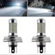 thumbnail image 1 of 2pcs Motorcycle P45t R2 66smd Led Headlight Lamp High/low Beam For Scooter Moped White 6000k 6v 12v -bp WG, 1 of 1