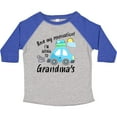 thumbnail image 3 of Inktastic Book My Reservation I'm Going to Grandma's Boys or Girls Toddler T-Shirt, 3 of 5