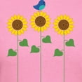 thumbnail image 3 of CafePress - Sunflower Garden Bird Women's Value T Shirt - Women's Traditional Fit Dark T-Shirt, 3 of 4