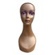 thumbnail image 2 of Cabeza de maniquí de fibra sintética Zulema modelo de Cabeza de exhibición de sombrero Costura recta negra, 2 of 8