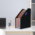 thumbnail image 1 of File Organizer Accordian File Organizer Students Gifts Large Capacity Portable Expanding File Folder Office Storage Supplies black, 1 of 9