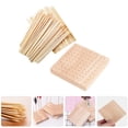 thumbnail image 1 of OULII 1 Set Clay Figure Plug Board Action Figure Stand Wooden Square for Store Display, 1 of 7