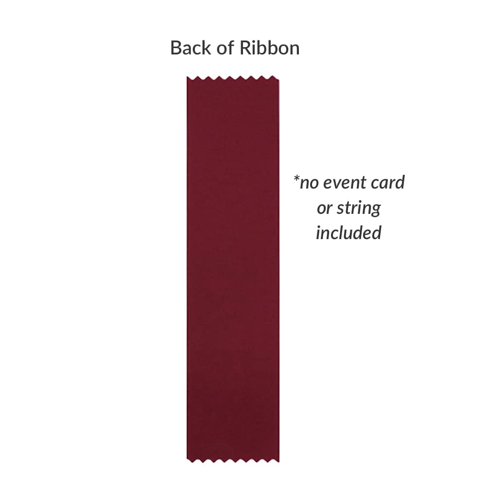 RibbonsNow Citizenship Award Ribbons - 100 Flat Bookmark Style Ribbons (No Card & String)