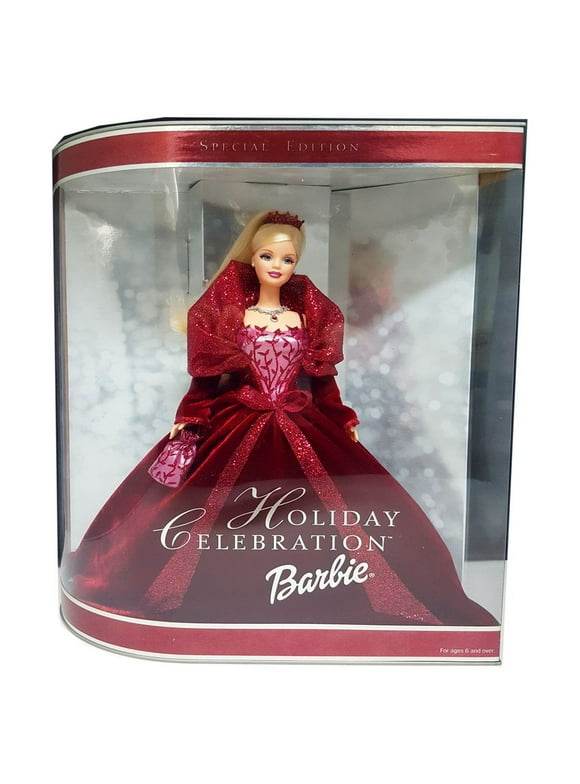 2002 Holiday Celebration Barbie Doll Special Edition