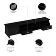 thumbnail image 6 of Bush Furniture Broadview Desktop Organizer in Classic Black - Engineered Wood, 6 of 10