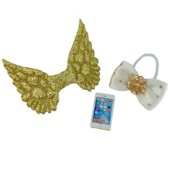 Pet Shop Accessories LPS Lot Bow Angel Fairy Wings