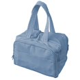 thumbnail image 2 of Neceser organizador impermeable de gran capacidad ZJT250123733 | Neceser portátil de viaje para maquillaje para mujer | Estuche de cosméticos portátil con múltiples compartimentos | Azul, ros, 2 of 5