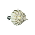 thumbnail image 6 of Zeckos White Cast Iron Nautilus Shell Cabinet Drawer Pull Set of 6, 6 of 7