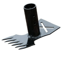 Hxlamzoo Heavy-Duty Manganese Steel Double-Sided Garden Hoe for Weeding, Soil Loosening, and Vegetable Planting | Durable Triangular Design for Efficient Digging & Trenching