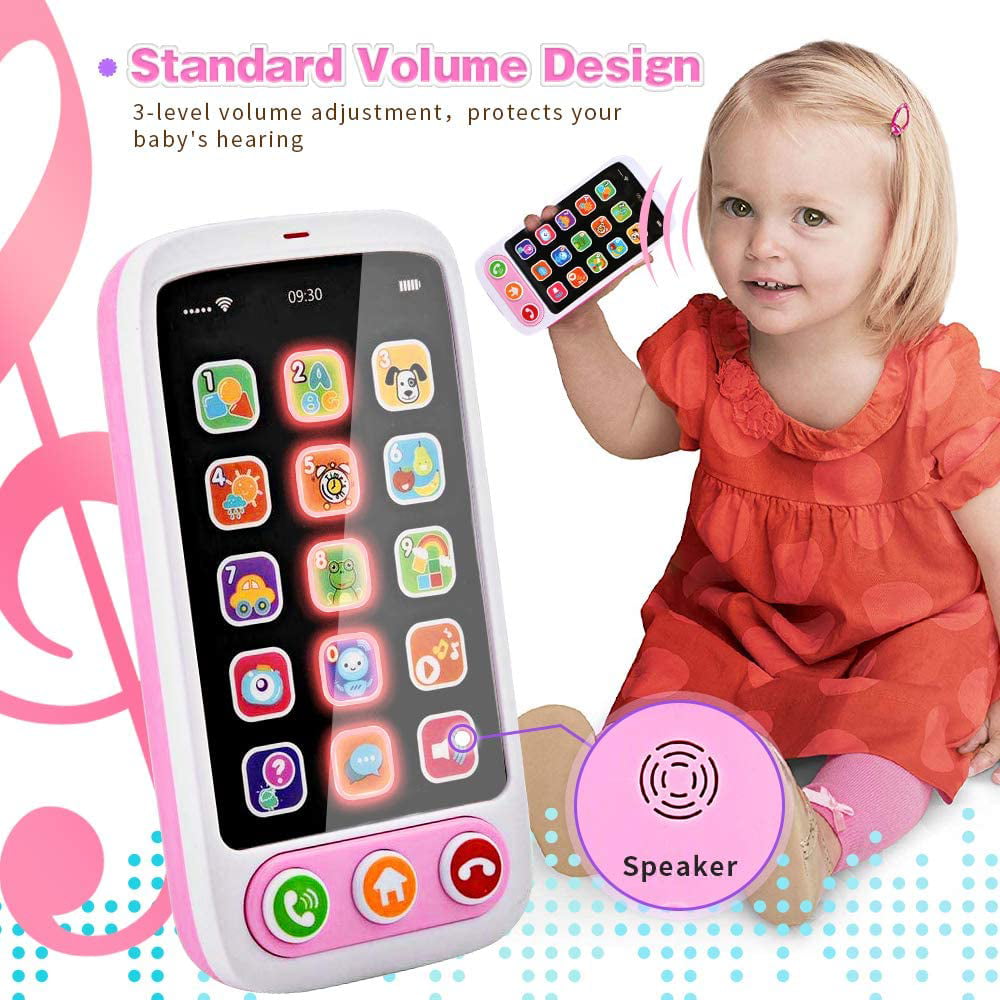 Kids Simulator Music Phone Touch Screen Kid Educational Learning Toy Gift GA 