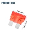 thumbnail image 4 of Unique Bargains 30pcs Standard Blade Style Fuses 10A Blade Style Fuses for Automotive Car Boat Truck SUV RV, 4 of 6